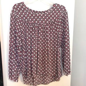 Loft long sleeve shirt size M